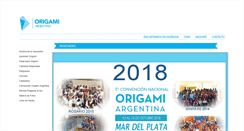 Desktop Screenshot of origamiargentina.org